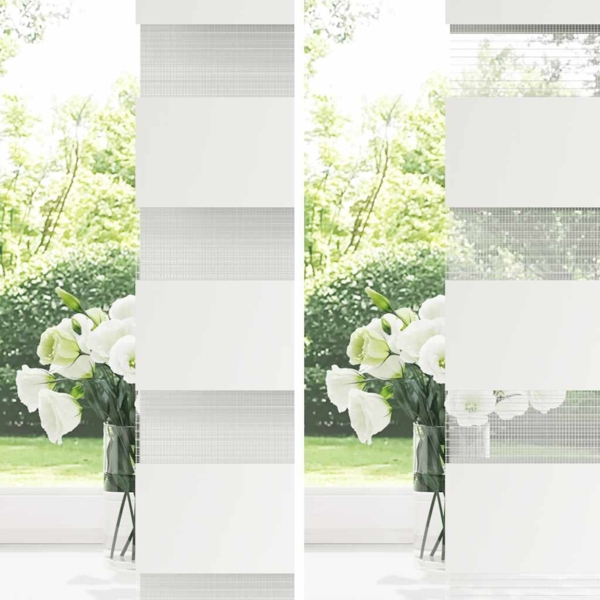 vidaXL Zebrarollo Schwarz 85x230 cm Stoffbreite 80,9 cm Polyester 4014284 Bild 7