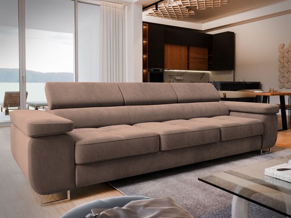 Masseno Sofa MOSINE mit Schlaffunktion, Schlafsofa, Wohnzimmersofa, Couch, Soffa