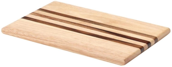 Continenta GmbH Schneidebrett mit Akazie Streifen 26 x 16,5 x 1,2 cm 3260