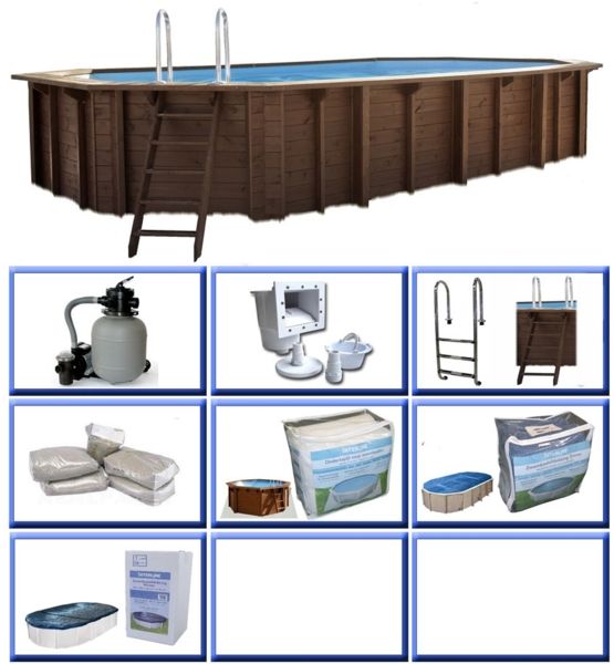 Interline Summer Holz Schwimmbad Bali Set 2 | Bild 5