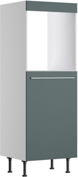 KOCHSTATION Backofen/Kühlumbauschrank KS-Bern2 Breite 60 cm, Höhe 176,6 cm, 1 Tür für integrierten Kühlschrank