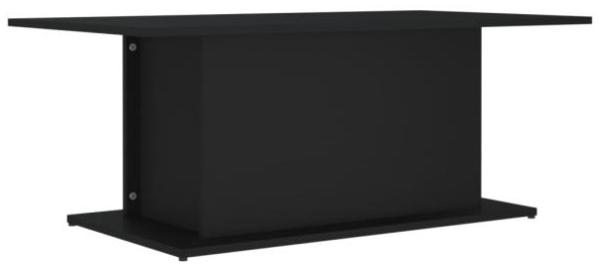 vidaXL Couchtisch Schwarz 102x55,5x40 cm Holzwerkstoff 810308 Bild 1