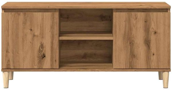vidaXL TV-Schrank Artisan-Eiche 102x35x50 cm Holzwerkstoff 856429 Bild 4