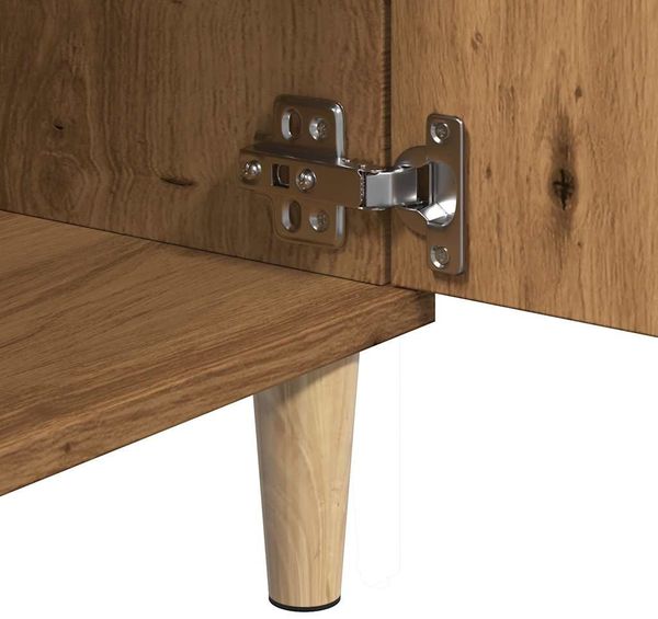 vidaXL TV-Schrank Artisan-Eiche 102x35x50 cm Holzwerkstoff 856429 Bild 7
