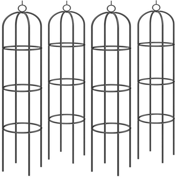 4x Rosensäule, 200x40 cm