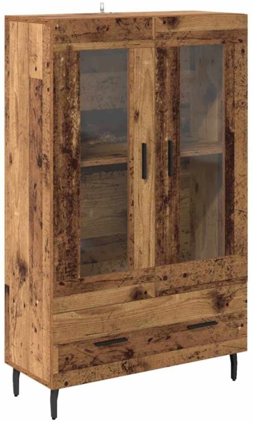 vidaXL Highboard Altholz 69,5 x 31 x 115 cm Holzwerkstoff 882541 Bild 1