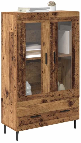 vidaXL Highboard Altholz 69,5 x 31 x 115 cm Holzwerkstoff 882541 Bild 2