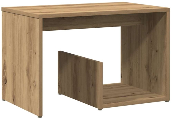 vidaXL Beistelltisch Artisan-Eiche 59 x 36 x 38 cm Holzwerkstoff 856541