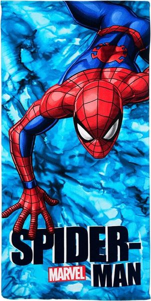 Spider-Man Badetuch 70x140 cm, Marvel Strandtuch Handtuch Kinder Jungen