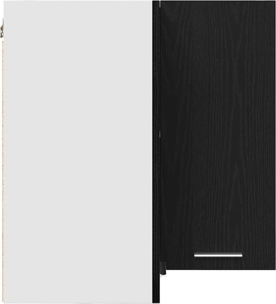 vidaXL Hängeschrank Lyon Schwarz Eichen-Optik 57 x 57 x 60 cm 863148 Bild 6