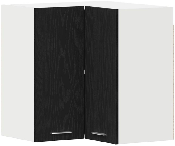 vidaXL Hängeschrank Lyon Schwarz Eichen-Optik 57 x 57 x 60 cm 863148