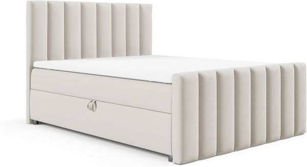 Best for Home Boxspringbett mit Bettkasten Trinity K10 Lux, mit Bettkasten, inkl. 7 cm Topper (140x200 160x200 180x200 200x200 cm), Verschiedene Liefermöglichkeiten, TOP Preis-Leistungs-Verhältnis
