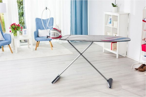 Vileda Total Reflect Plus - Bügelbrett in Originalgröße - Netz - Edelstahl - Abbildung - 75 cm - 97 cm