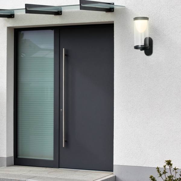 Briloner LED Außenwandleuchte Touch Akku 4W schwarz dimmbar warmweiß Bild 6