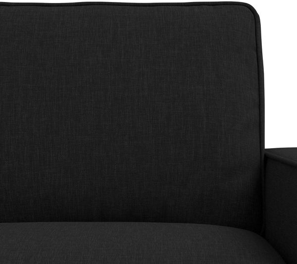 vidaXL Sofa Set 2 pcs Schwarz 162 x 80 x 82 cm Stoff 3407502 Bild 6