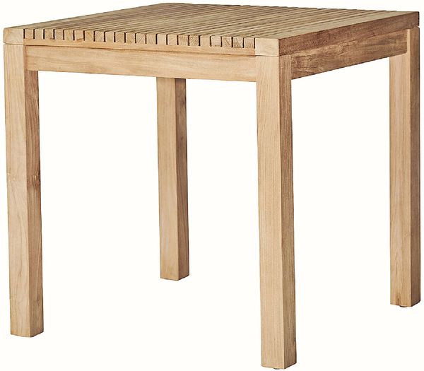 Gartentisch Samoa aus Teakholz, 75x75 cm