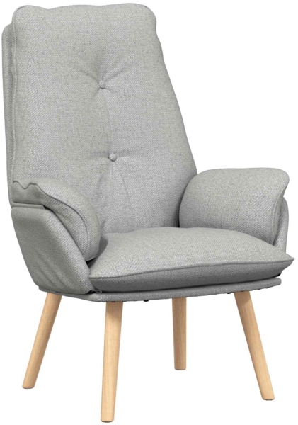 vidaXL Sessel Wolkengrau 69 x 74 x 93 cm Sherpa-Stoff 42001858