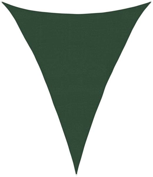 vidaXL Sonnensegel 160 g/m² Dunkelgrün 4x5x5 m HDPE 311481