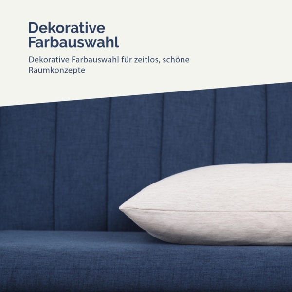 Kissenhülle 60x60cm mit verd. Reißverschluss, ( Beige ) Kissenbezug in Leinenoptik, Dekorative Kissenbezüge, Baumwolle, weicher Bezug für Kissen Bild 6