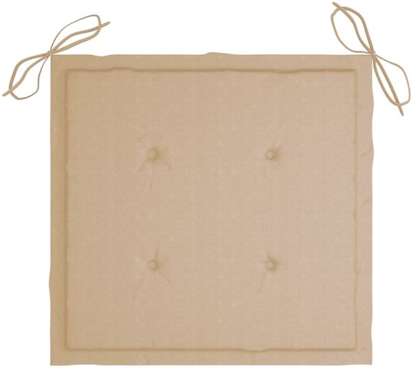 vidaXL Klappbare Gartenstühle 4 Stk. mit Sitzkissen Massivholz Akazie 3064512 Bild 7