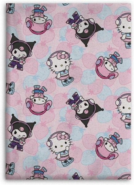 Hello Kitty Warm Decke 110 × 150 cm Wohndecke Flanell für Alltag und Entspannung