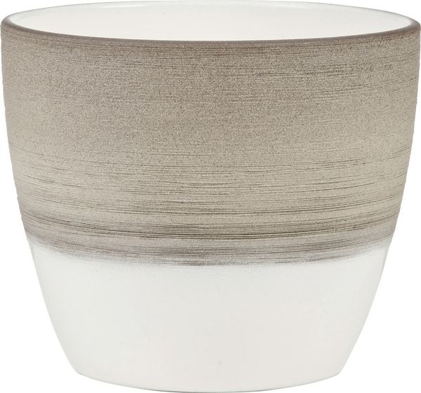 Scheurich Übertopf Serie 950 Ø 19 x 17,5 cm espresso cream