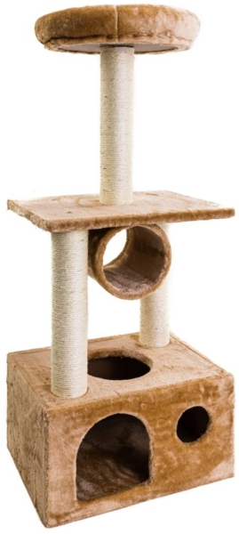 TrendLine Kratzbaum Joschi 116 cm Katzenkratzbaum Sisal