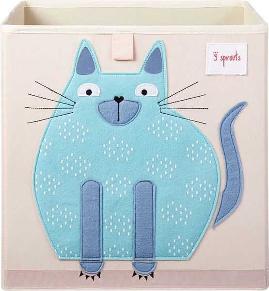 3 Sprouts Aufbewahrungsbox 'Katze'