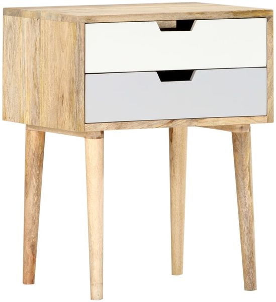 vidaXL Nachttisch 47 x 35 x 59 cm Mango Massivholz 286481