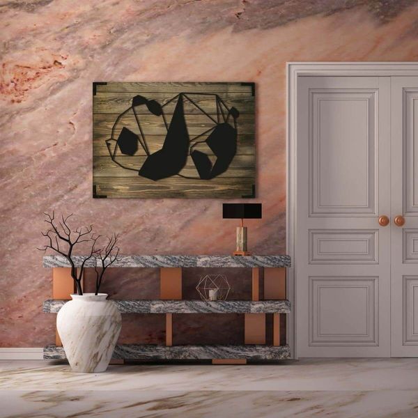 Wandbild Holz Koala
