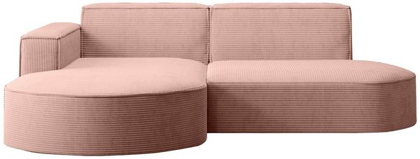 Kaiser Möbel Ecksofa Designer MODENA STUDIO L stoff Poso und Neve