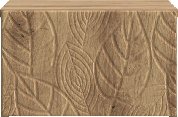 vidaXL Wandmontierter Beistelltisch 2 pcs Artisan-Eiche 898784 Bild 4
