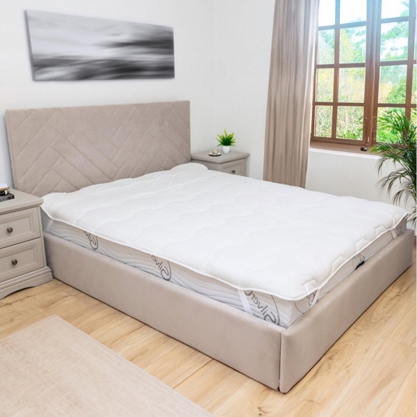 Matratzenschutzbezug matratzenschoner topper - 200x180cm spannbettlaken Amazinggirl