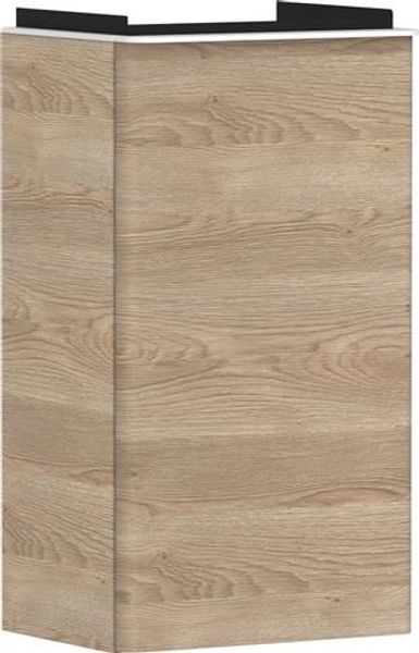 Unterschrank XeluQ Tür th 340x245 Eiche/weiß