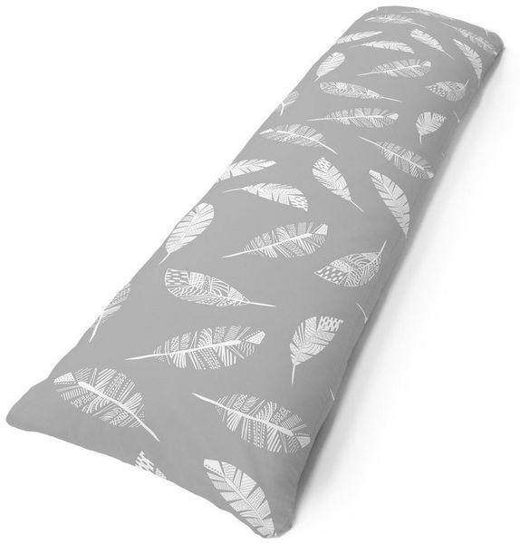 Amilian Seitenschläferkissen 150 cm x 40 cm (Made in EU), Stillkissen, Lagerungskissen, Schwangerschaftskissen zum Schlafen, Pregnancy Pillow, Lagerungskissen mit Bezug