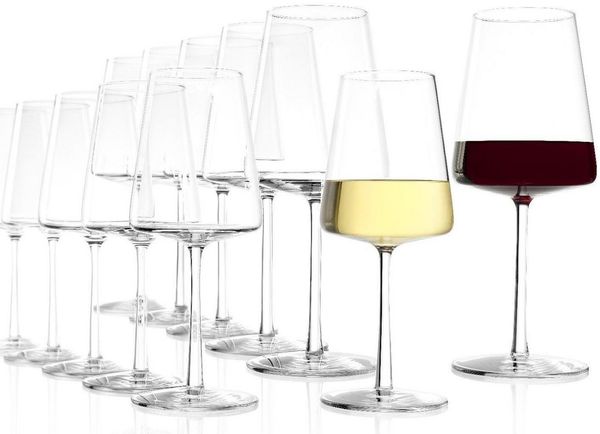 Stölzle Weinglas Stölzle Lausitz Power Set 12tlg. Rotweinglas+Weißweinglas, Glas