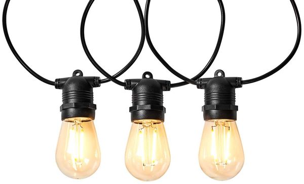 SmartLife Weihnachtsbeleuchtung | Party-Lichter | Wi-Fi | Warmweiss | 10 LED's | 9.00 m | Android™ / IOS | Lampendurchmesser: 45 mm