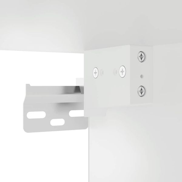 vidaXL Küchen-Hängeschrank mit Glastür Kalmar Weiß Holzwerkstoff 853527 Bild 12