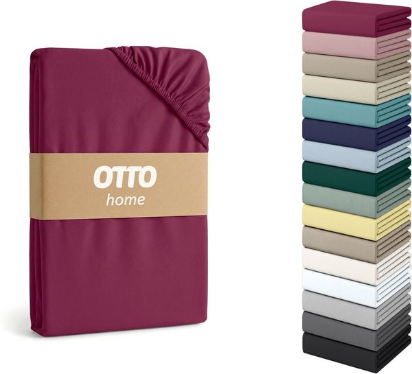 OTTO home Spannbettlaken Physalis Topper COMFORT, Jersey, Gummizug: rundum, (1 Stück), bis 10 cm Höhe, Bettlaken, Laken, in Comfort & Premium Qualität