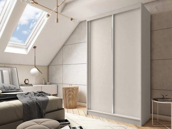 Beautysofa Kleiderschrank MARIO II Breite: 120 oder 240cm, mit Schubladen
