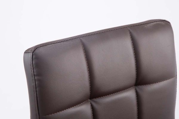 CLP Palma Lounger V2 Kunstleder Lounger höhenverstellbar und drehbar, braun Bild 6