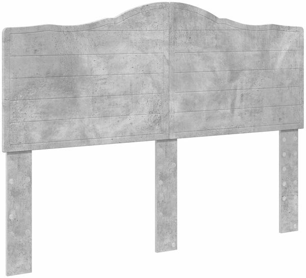 vidaXL Aufbewahrungsbett Beton Grau 150 x 200 cm Holzwerkstoff 3413495 Bild 7