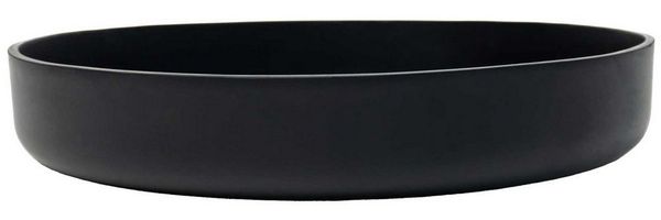 VIVANNO Pflanzschale Fiberglas ORYVEN Schale - Anthrazit Matt (1 St), 30x5 cm