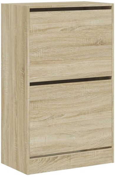 vidaXL Schuhschrank Sonoma-Eiche 60x34x96,5 cm Holzwerkstoff 839947 Bild 4