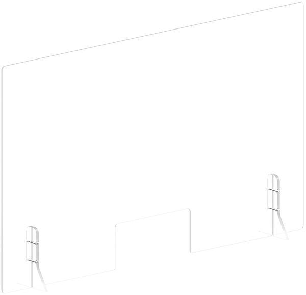 hochtransparentes Plexiglas, stabile und feste Halterung, Flexibel einsetzbar mit praktischer Öffnung