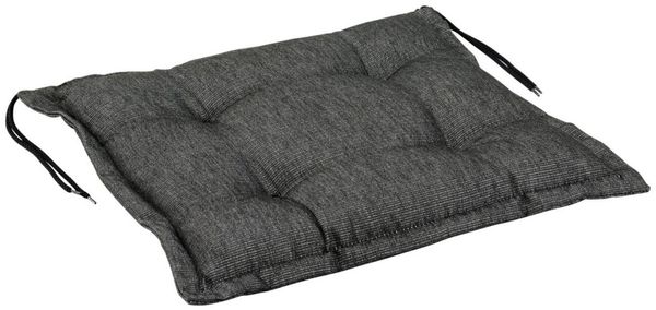 Brafab Sitzkissen Florina für Gartenstühle, Anthrazit, 41 x 41 x 6 cm