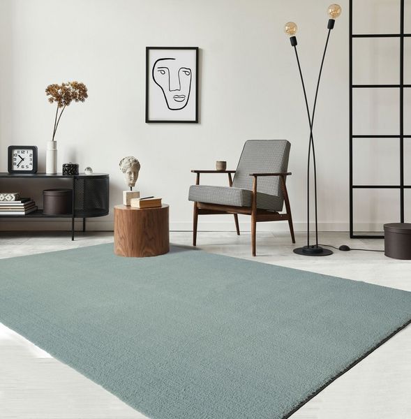 the carpet Teppich Relax kuschelig & Super Soft, Anti-Rutsch Unterseite, rechteckig, Höhe: 16 mm, Waschbar bis 30 Grad, Felloptik, Wohnzimmer Teppich, Kundenliebling