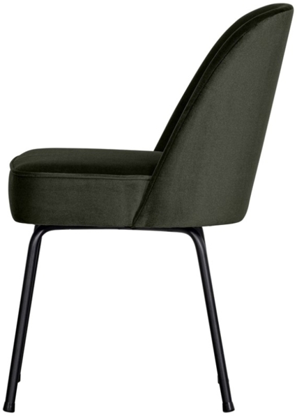 Esszimmerstuhl Vogue Samt, Dunkelgrün Bild 4