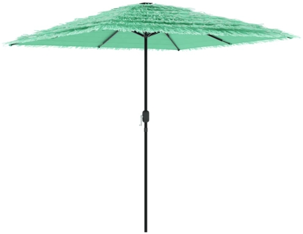 vidaXL Sonnenschirm mit Stahlmast Grün 248x248x248 cm 4005091