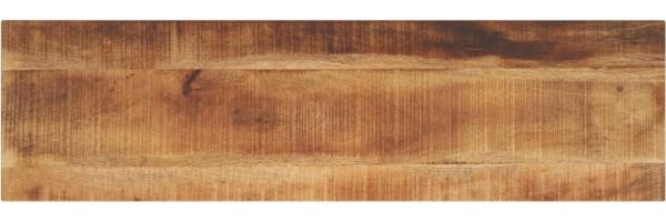 vidaXL Tischplatte 120x40x3,8 cm Rechteckig Raues Massivholz Mango 371387